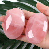 Rose Quartz Crystal Palmstone