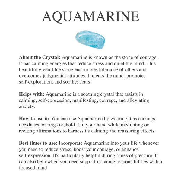Aquamarine Point Necklace